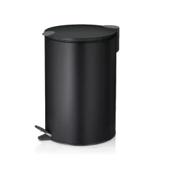 DR BECKMANN - Kela line poubelle à pédale 12l noir - 10642