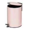 DR BECKMANN - Kela line poubelle à pédale 3l rose nuage - 23617