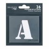 DRAEGER - 26 pochoirs lettres alphabet - 9 cm