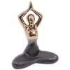 DRIMMER - Statuette yoga en céramique zoya