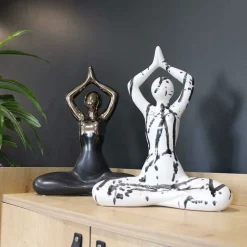 DRIMMER - Statuette yoga en céramique zoya