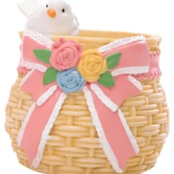 DTOPBUYAGE - Pot de fleurs en résine boucle design