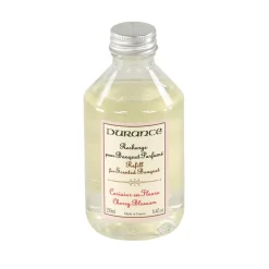 DURANCE - Recharge pour bouquet parfumé Cerisier en Fleurs - flacon de 250 ml