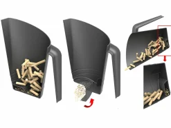 EDA - Pelle à granulés contenance 1,5 kg de pellets jura montania