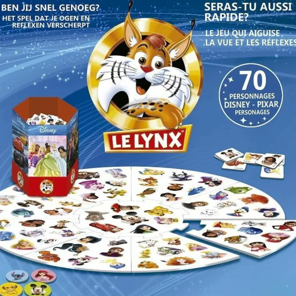 EDUCA - Jeu de société le lynx disney 70 images