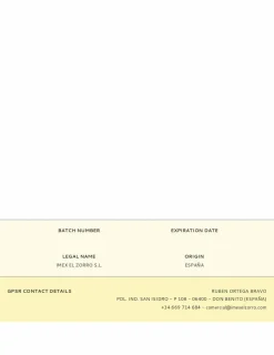 EL ZORRO - Lame de couteau à champignons en acier inoxydable 8cm''girolock'' imex el zorro - el zorro