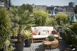 ELHO - Pot rond Greenville en polypropylène noir - D.30 cm