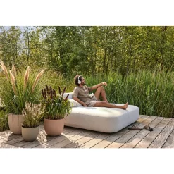 ELHO - Pot Sereh rond, coloris beige champignon - D.47xH.40,1cm