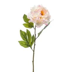 EMERALD - Fleur artificielle, tige de pivoine Chelsea - H.77cm