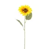 EMERALD - Tige artificielle, en polyéthylène: Tournesol 62cm