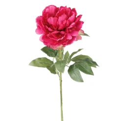 EMERALD - Tige Pivoine artificiell, fuchsia H. 65 cm