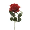 EMERALD - Tige rose simone, rouge H. 45 cm