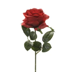 EMERALD - Tige rose simone, rouge H. 45 cm