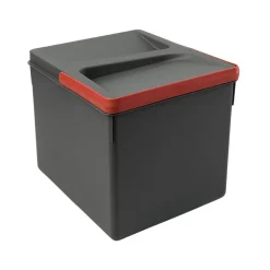 EMUCA - Bacs de tri pour tiroir de cuisine recycle 1 bac de 12 litres