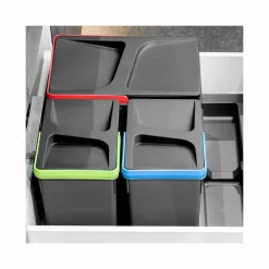 EMUCA - Base pour bacs de tri recycle pour module de 80 cm