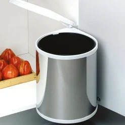 EMUCA - Poubelle à fixation sur porte conteneur de 13 litres