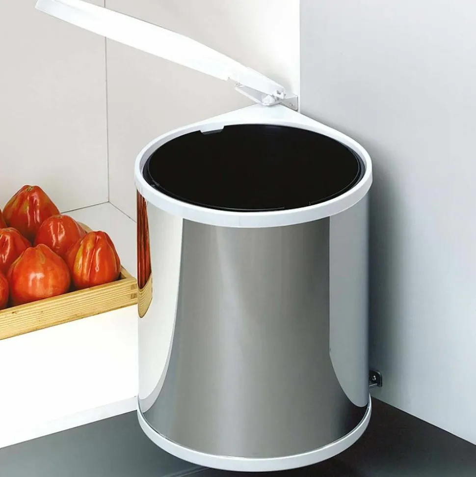 EMUCA - Poubelle à fixation sur porte conteneur de 13 litres