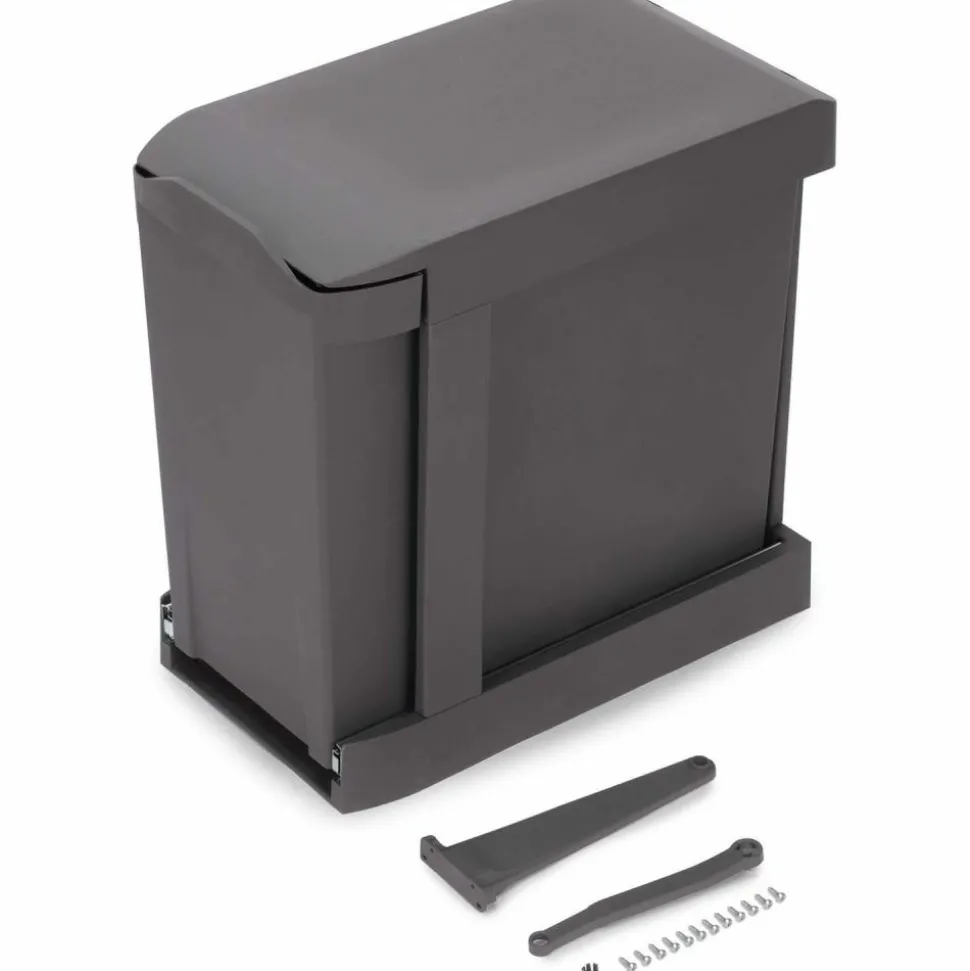 EMUCA - Poubelle fixation inférieure et extraction automatique 30 l