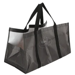 ESSCHERT DESIGN - Sac à buches, coloris noir - 55x28xH.30cm