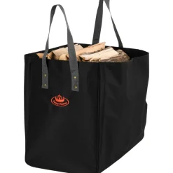 FANCY FLAMES - Sac à bûche en tissu flames