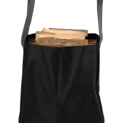 FANCY FLAMES - Sac à bûche en tissu flames