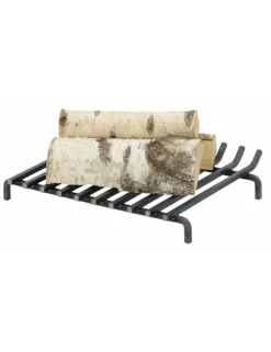 FARM COOK - Grille de foyer pour cheminée en fonte 51x42x10 cm