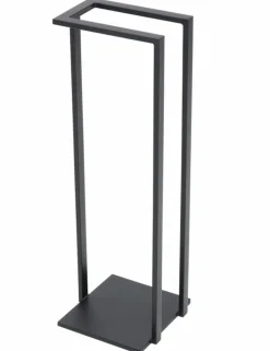 FARM COOK - Range bûches dine en acier noir-40x20x90 cm-40 --