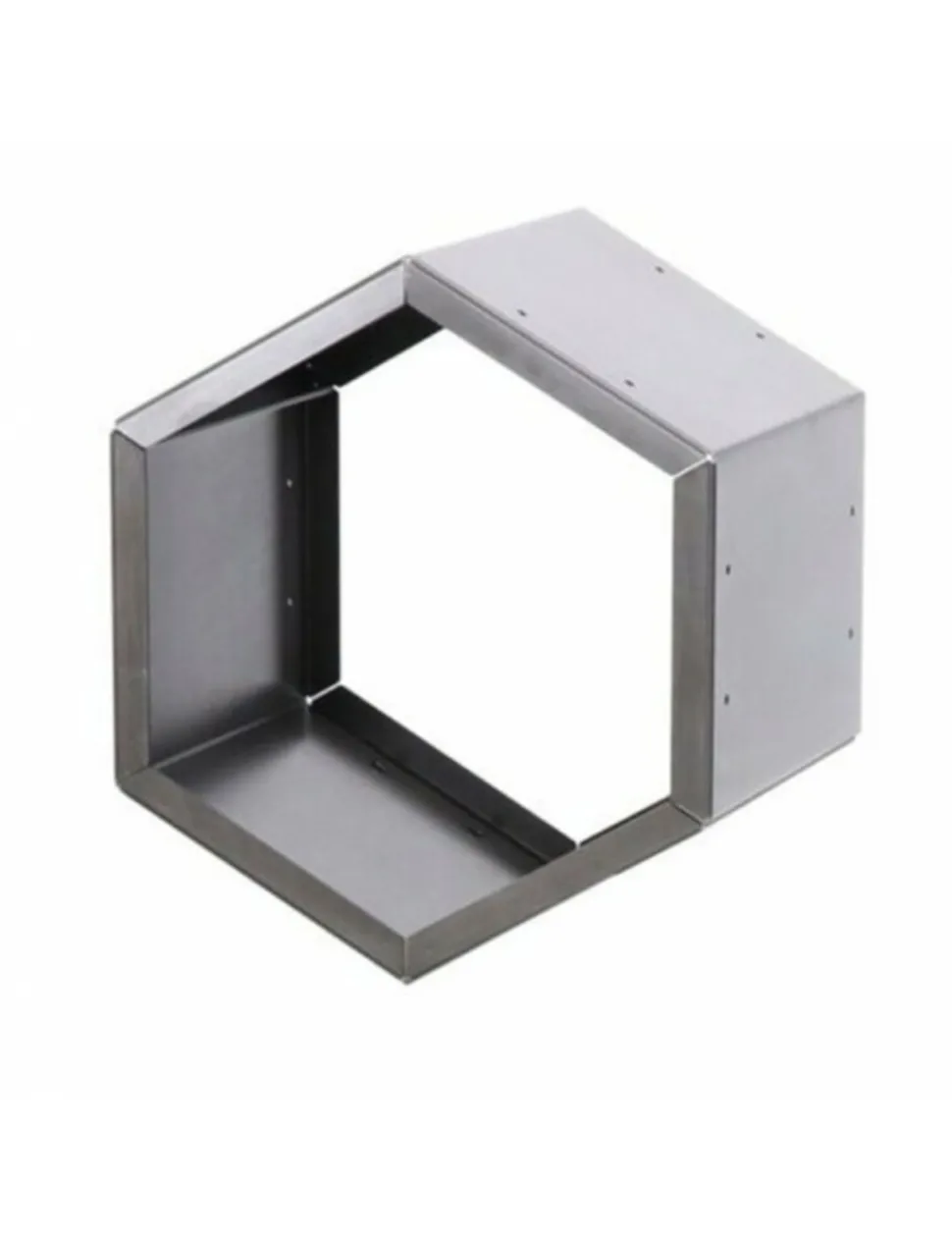FARM COOK - Range bûches hexagonal modulable harena en acier noir