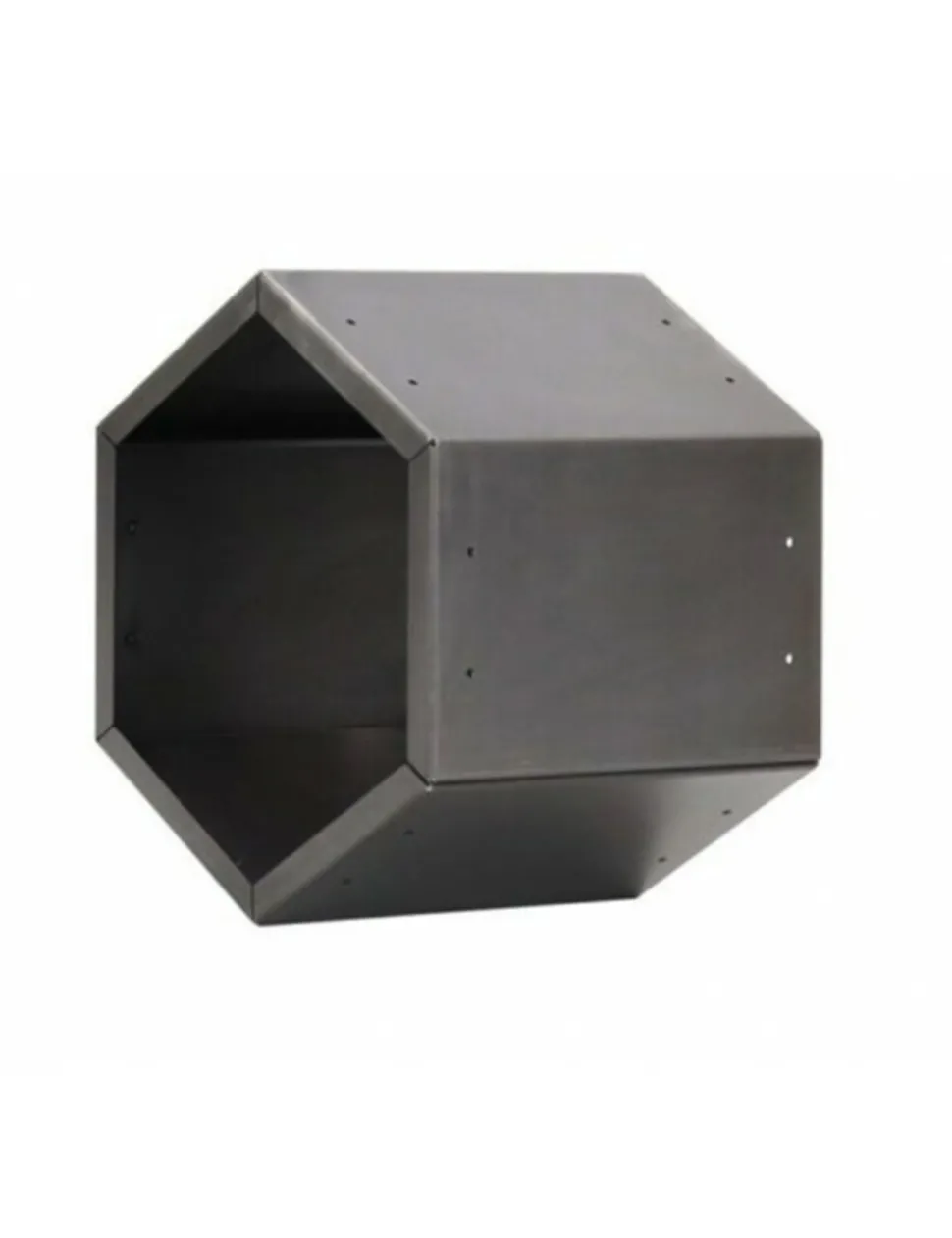 FARM COOK - Range bûches hexagonal modulable harena en acier noir