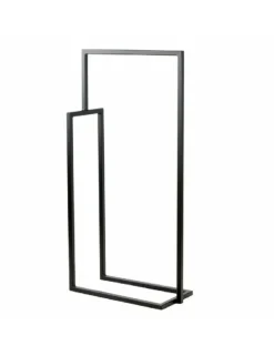 FARM COOK - Range bûches soa en acier noir-50x20x120 cm-50 --