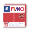 FIMO - Pâte Fimo Effect cuir 57g rougepasteque