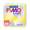 FIMO - Pâte Fimo Effect, 57g - Translucide, jaune