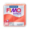 FIMO - Pâte Fimo Effect, 57g - Translucide, rouge