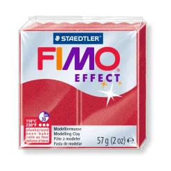 FIMO - Pâte Fimo Effect, 57g - Métal rubis