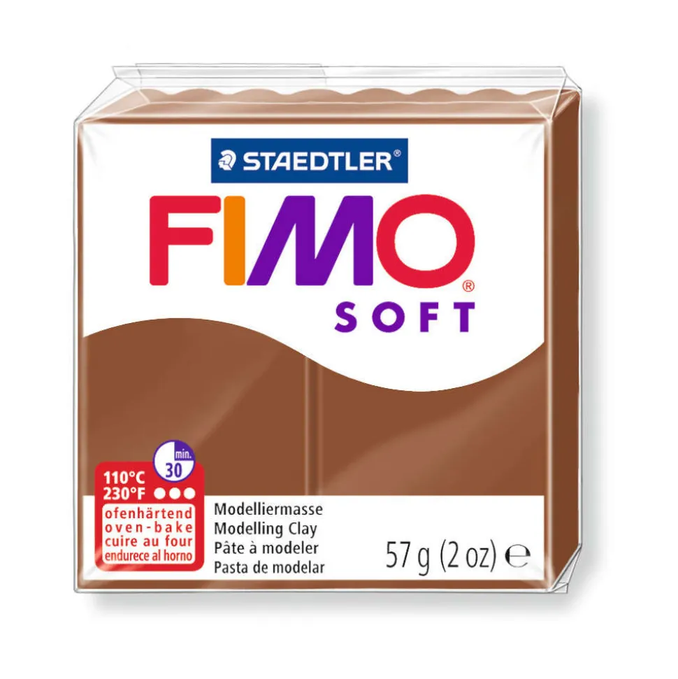 FIMO - Pâte Fimo Soft, 57 g - Caramel