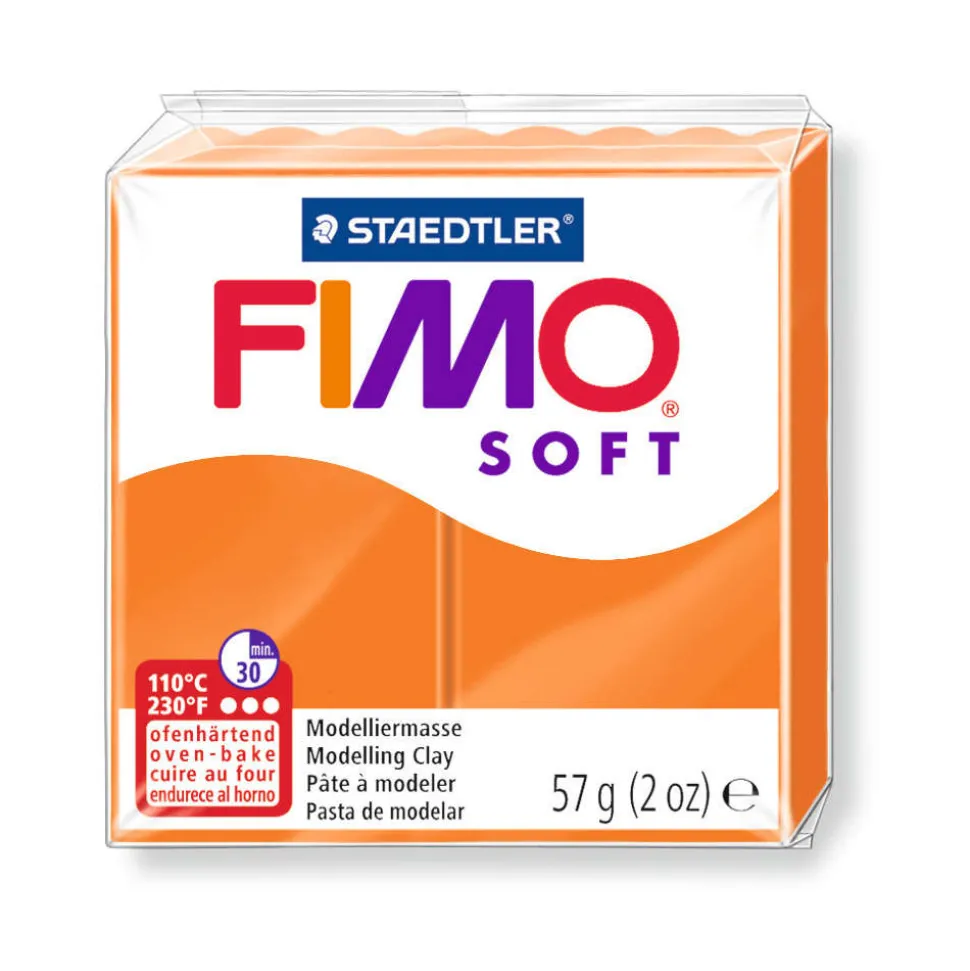 FIMO - Pâte Fimo Soft, 57 g - Mandarine