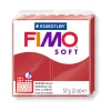 FIMO - Pâte Fimo Soft, 57 g - Rouge noël