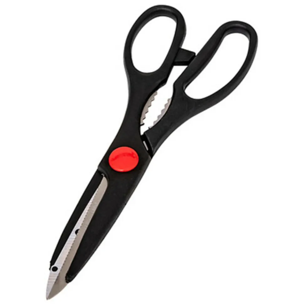 FIVE SIMPLY SMART - Bloc 5 couteaux avec ciseaux "néo" 36cm gris