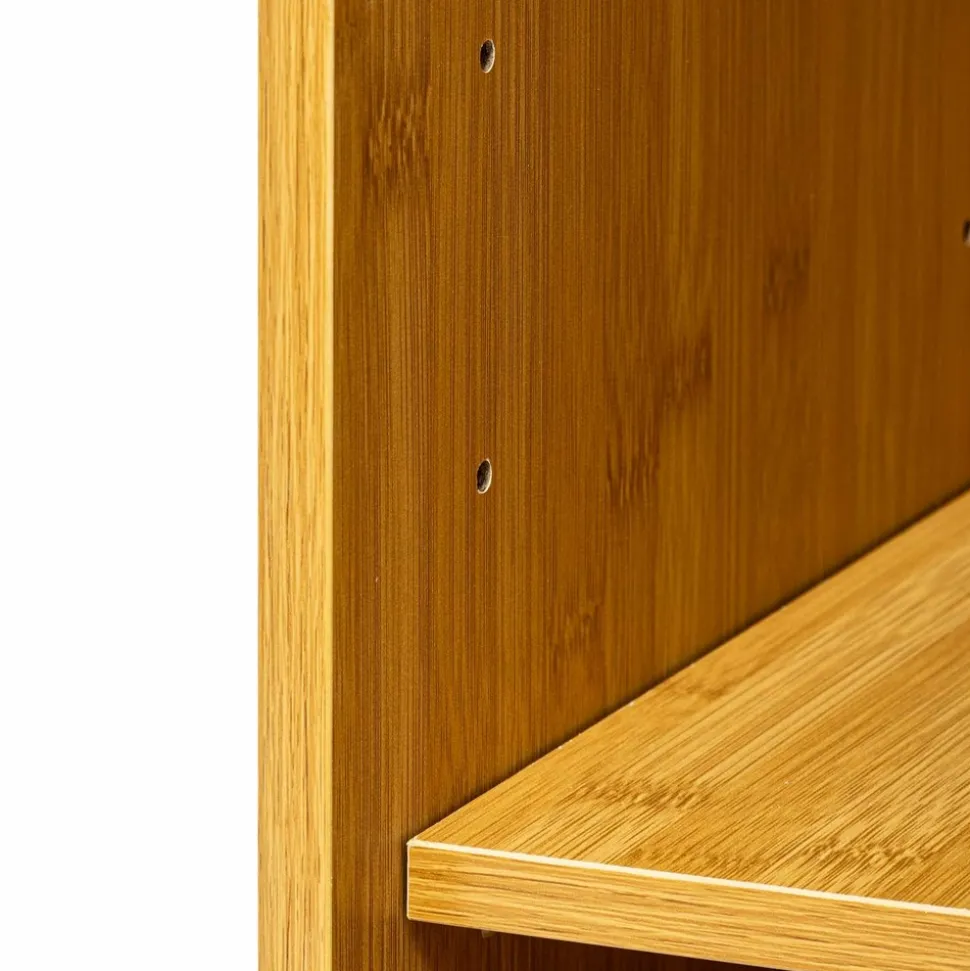 FIVE SIMPLY SMART - Meuble de wc en bambou sicela - marron