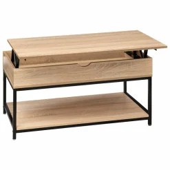 FIVE SIMPLY SMART - Table basse avec plateau relevable - beige