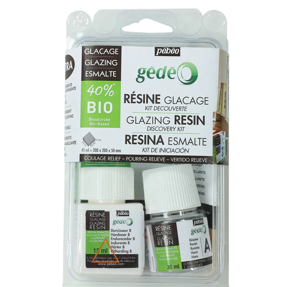 GÉDÉO - Kit découverte résine Glaçage bio