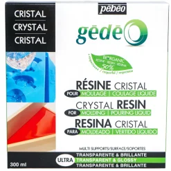 GÉDÉO - Kit résine Cristal bio 300ml