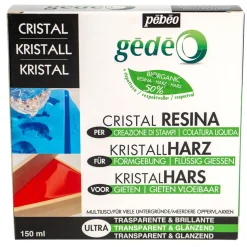GÉDÉO - Kit résine Cristal bio 150ml