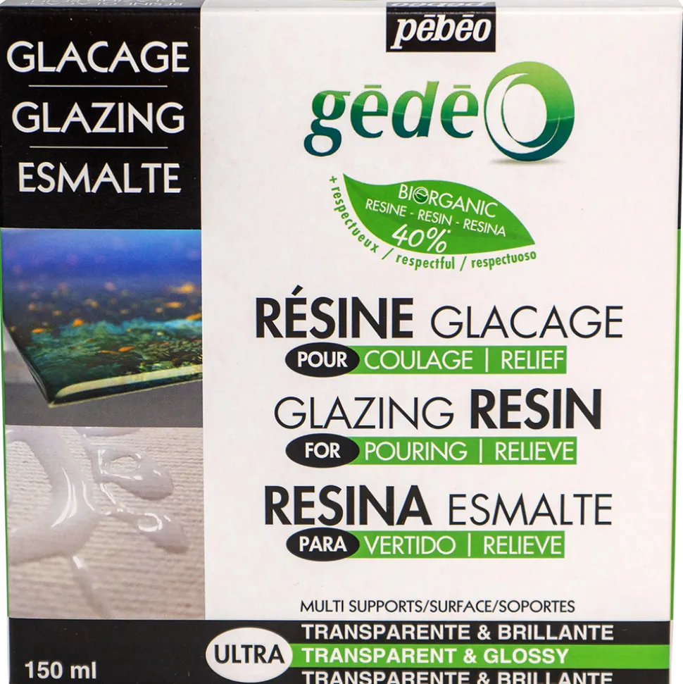 GÉDÉO - Kit résine Glaçage bio 150ml