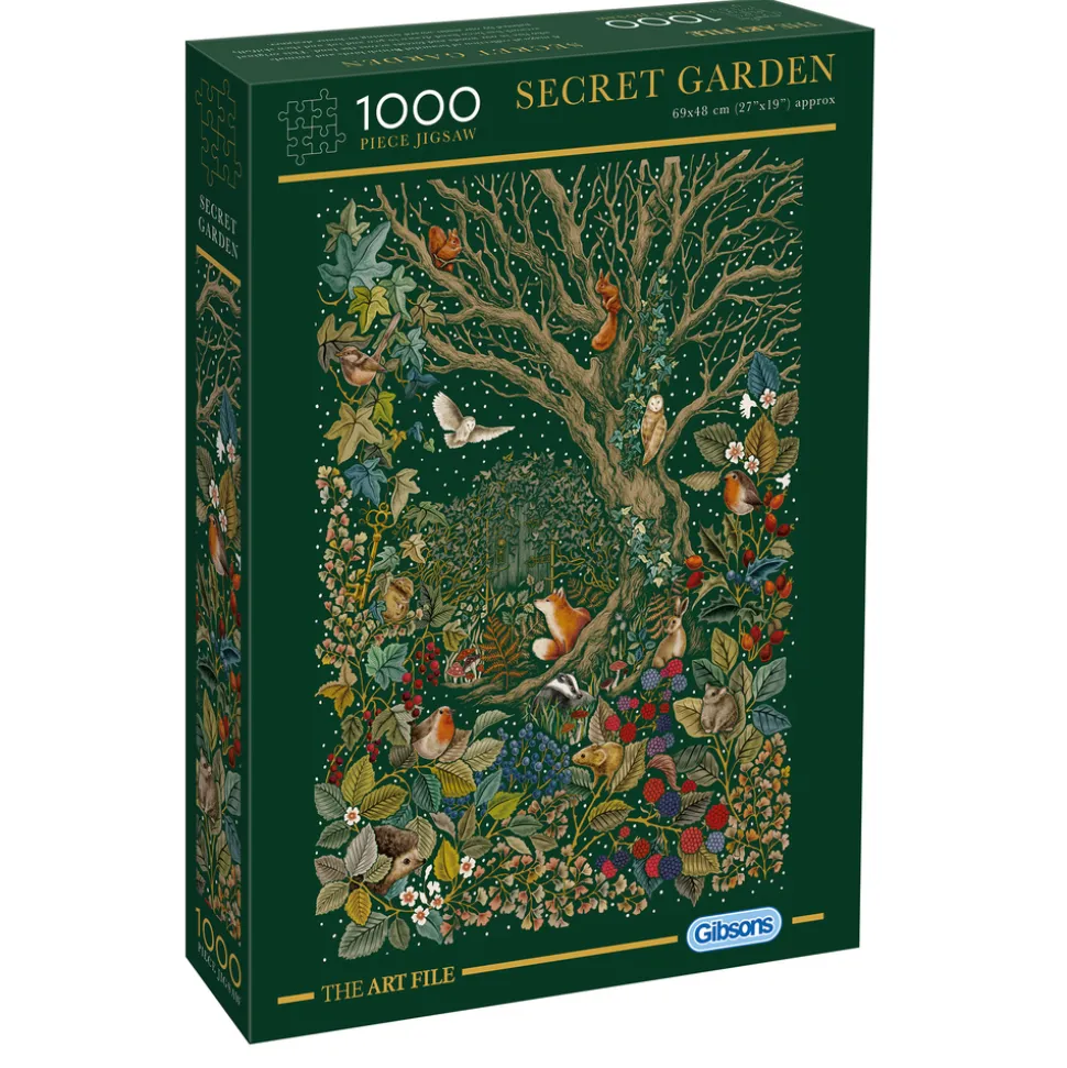 GIBSONS - Puzzle Secret Garden - 1000 pièces