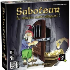 GIGAMIC - Gigamic - saboteur 2 : les mineurs contre-attaquent , carte, bluff