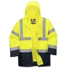 GÉNÉRIQUE - Parka 5 en 1 essentiel bicolore couleur : jaune/marine taille xl - portwest
