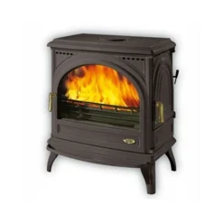 GODIN - Poêle à bois fonte-carvin-11 kw-peint anthracite godin - 366101