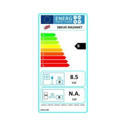 GODIN - 388145000053-poêle à bois mazamet peint anthracite godin - 388145anth