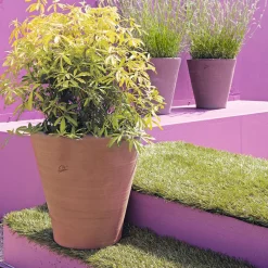 GOICOECHEA - Cuvier Contemporain en terre cuite Ø 47 x H. 48cm